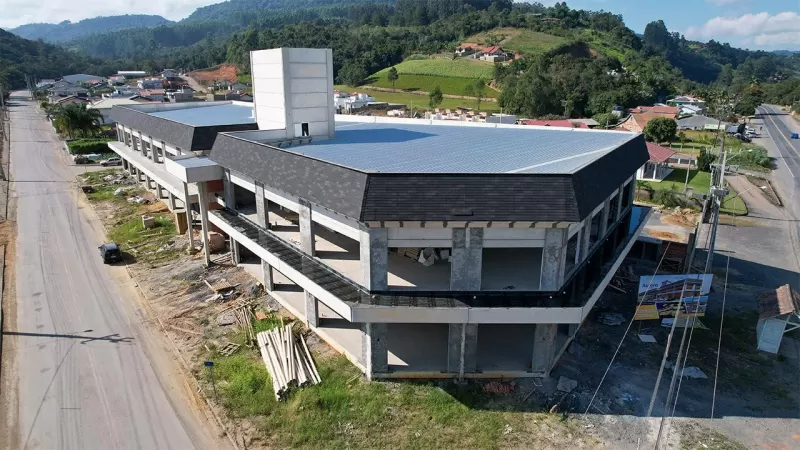Obra executada: Aurora - Premoldar